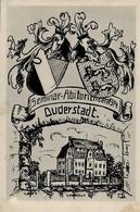 Studentika DUDERSTADT - 1914 Sign. F.D. I-II - Autres & Non Classés