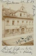 Studentika ERLANGEN - Foto-Ak CORPSHAUS BAVARIA I-II - Autres & Non Classés