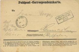 Feldpost Correspondenzkarte 1870 I-II - Collections (without Album)