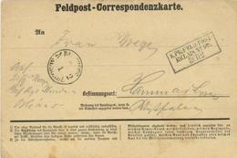 Feldpost Correspondenzkarte 1870 I-II - Colecciones (sin álbumes)