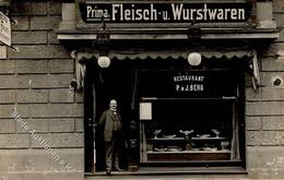 BERLIN (1000) - Foto-Ak Restaurant P.&J.Berg" Ansbacherstrasse 15, 1910 I-II" - Verzamelingen (zonder Album)