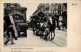 Berlin (1000) Litfaßsäule Möbeltransport LKW Teigmeier II (Stauchung) - Collections (sans Albums)