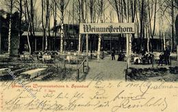 BERLIN-SPANDAU (1000) - Gruss Aus WEINMEISTERHORN (Restauration) Bei Spandau I Montagnes - Verzamelingen (zonder Album)