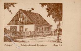 Charlottenburg (1000) Arbeiter-Doppel-Wohnhaus Roland Massenschnellbau Sign. A.B. I - Verzamelingen (zonder Album)