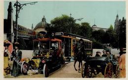 Schöneberg (1000) Berliner Leben Nollendorfplatz Taxi Strassenbahn Pferdekutsche  I-II Tram - Verzamelingen (zonder Album)