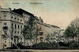 Spandau (1000) Neuendorferstrasse  1915 II- (Stauchung, Fleckig) - Verzamelingen (zonder Album)