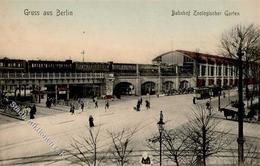 Tiergarten (1000) Bahnhof Straßenbahn II (kleine Stauchung) - Verzamelingen (zonder Album)