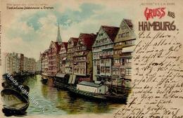 Hamburg (2000) Deichstrasse  Halt Gegens Licht 1899 I-II - Collections (sans Albums)
