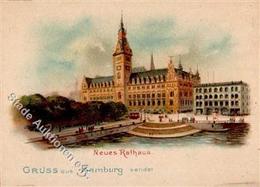 Hamburg Stadtkreis Hamburg (2000) Neues Rathaus Mini AK I-II - Verzamelingen (zonder Album)