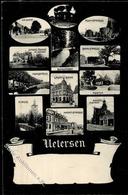 Uetersen (2082) Bahnstrasse Deichstrasse Postamt Marktstrasse Rathaus 1907 I-II - Verzamelingen (zonder Album)