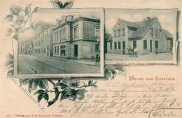 Uetersen (2082) Kolonialwaren Handlung Heinrich Schmidt Gasthaus Stadt Altona Besitzer Thumann  1898 I-II - Verzamelingen (zonder Album)