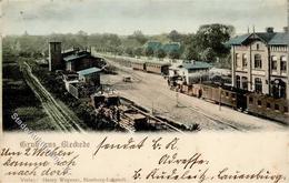 Bleckede (2122) Bahnhof Eisenbahn 1903 I-II Chemin De Fer - Verzamelingen (zonder Album)