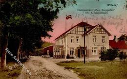 Wittorf (2123) Gasthaus Zum Burggarten 1910 I-II - Verzamelingen (zonder Album)
