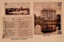 Cuxhaven (2190) Dölles Hotel  I-II - Verzamelingen (zonder Album)