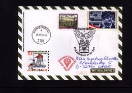 Austria / Oesterreich 1995 Pro Juventute Balloon Post Interesting Cover - Per Palloni