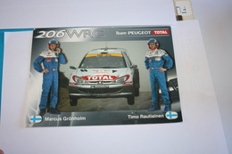 Rallye Peugeot 206 Wrc Pilote Marcus Gronholm Année 2000 - Rally