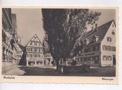 Cpa.Allemagne. Münsingen  Macktplatz - Münsingen