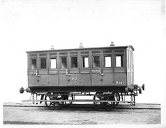 ¤¤   -  Cliché D'un Wagon " B. 460 " Du PO  -  Chemin De Fer  - Voir Description -  ¤¤ - Trains