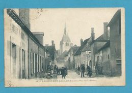 CPA 147 - Rue De Clémont ARGENT-SUR-SAULDRE 18 - Argent-sur-Sauldre