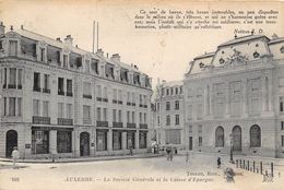 89-AUXERRE- LA SOCIETE GENERALE ET LA CAISSE D'EPARGNE - Auxerre