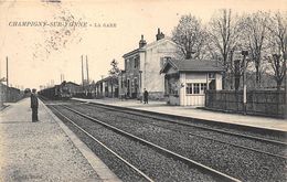 89-CHAMPIGNY-SUR-YONNE- LA GARE - Champigny