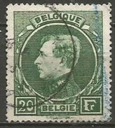 Belgium - 1929 Albert I 20 F Used   SG 502  Sc 213 - 1929-1941 Gran Montenez