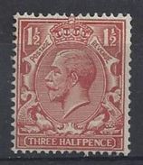 GB 1924-26  KGV  1.1/2d (*) SG.420 (wmk 111) Block Cypher - Unused Stamps