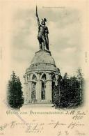 Privatganzsache Deutsches Reich PP 19 F 55 Hermannsdenkmal 1900 I-II - Verzamelingen (zonder Album)