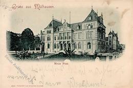 Stadtpost Mülhausen (4155) 1897 I-II (fleckig) - Verzamelingen (zonder Album)