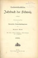 Schweiz Buch Landwirtschaftliches Jahrbuch Der Schweiz Hrsg. Schweizerisches Landwirtschaftsdepartement 1895 Verlag Art. - Verzamelingen (zonder Album)