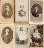 CDV Umfangreicher Posten Mit Ca. 2500 Stück Carte De Visite Fotografien Meist Um 1880 Teils Koloriert I-II - Andere & Zonder Classificatie