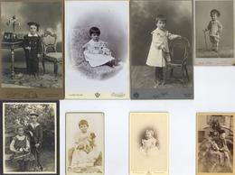 CDV Und Kabinettfotos Partie Mit über 100 Stück I-II - Autres & Non Classés