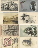 WK I Partie Mit Circa 100 Ansichtskarten I-II - Guerra 1914-18