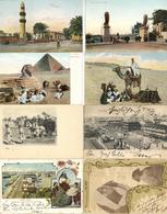 ÄGYPTEN Circa 40 Ansichtskarten I-II - Verzamelingen (zonder Album)