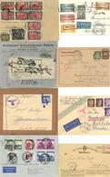 BRIEFPOSTEN DEUTSCHLAND-EUROPA 1871-1959 - über 160 Briefe, Karten, GSK (dabei 50 Ganzsachen Schweden) überwiegend DEUTS - Verzamelingen (zonder Album)