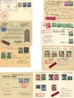 DEUTSCHE BESETZUNG II. WELTKRIEG 1938-1943 - POSTEN Von über 100 Briefen, Karten Und GSK - GENERALGOUVERNEMENT, BÖHMEN U - Verzamelingen (zonder Album)