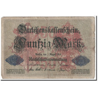 Billet, Allemagne, 50 Mark, 1914, 1914-08-05, KM:49b, TB - 50 Mark