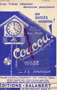 PARTITION MUSIQUE-COUCOU GRAND MERE ET PETITE FILLE -VALSE-PAUL MAX-JONASSON-EDITIONS SALABERT PARIS 1920 - Scores & Partitions