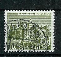 Berlin 1949: Mi.-Nr. 53 IV (TM 3): Berliner Bauten   Gest. - Abarten Und Kuriositäten