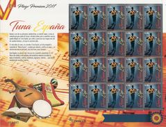 2017-ED. 5175 SERIE COMPLETA EN PLIEGO PREMIUM -  LA TUNA. Agrupación Musical Estudiantil-NUEVO - Feuilles Complètes