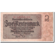 Billet, Allemagne, 2 Rentenmark, 1937, 1937-01-30, KM:174b, TTB - 2 Rentenmark