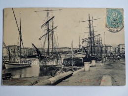 FRANCIA FRANCE NICE NIZZA Le Port Velier Old Postcard - Navigazione – Porto