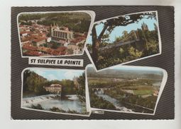 CPSM SAINT SULPICE LA POINTE (Tarn) - 4 Vues - Saint Sulpice
