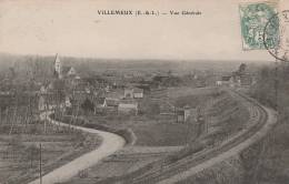 Villemeux - Vue Générale   - Scan Recto-verso - Villemeux-sur-Eure