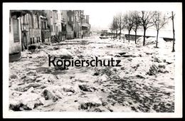 ALTE POSTKARTE ZELL MOSEL EISGANG 1940 EIS ZUGEFRORENE MOSEL WINTER Frozen Gelée Cpa Postcard Ansichtskarte AK - Zell