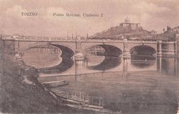 06779 "(TO) PONTE MONUM. UMBERTO  I" BASILICA SUPERGA, BARCHE. CART  NON SPED - Bruggen