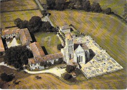 17 - Environs De SAUJON : Abbaye De SABLONCEAUX ( XII° ) Et Son Petit Cimétière - CPSM CPM Grand Format - Charente - Saujon