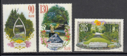 Iceland 2010 MNH Scott #1200-#1202 Set Of 3 Garden Parks - Nuevos