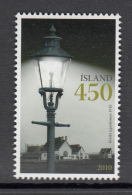 Iceland 2010 MNH Scott #1211 Reykjavik's First Gas Lights 100th Anniversary - Unused Stamps