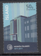 Iceland 2011 MNH Scott #1234 University Of Iceland 100th Anniversary - Unused Stamps